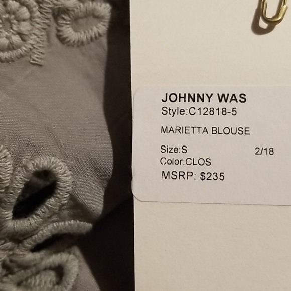 Johnny was MARIETTA BLOUSE - Picture 2 of 6